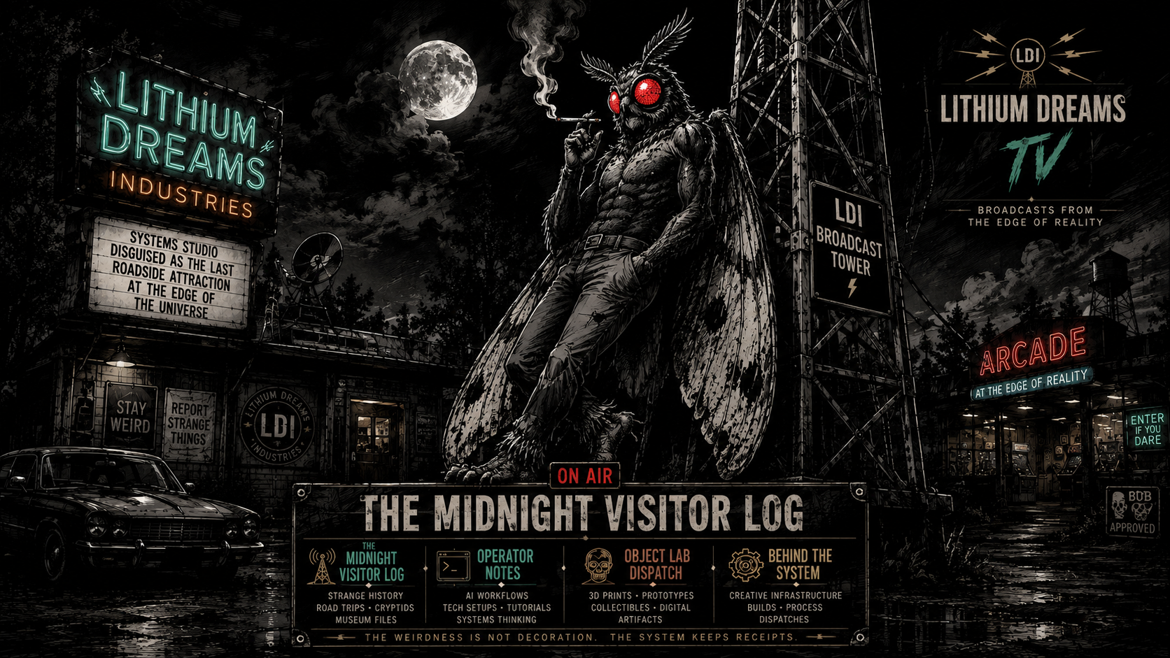 The Midnight Visitor Log — EP01: The Mothman of Point Pleasant